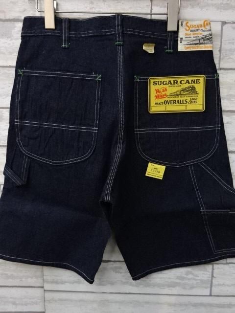 シュガーケーン　11oz.BLUE DENIM WORK SHORTS　SC51841-421 A.ネイビー - ザ ホワイツ ウルフ｜広島県広島市　 アメカジショップ　THE WHITE'S WOLF