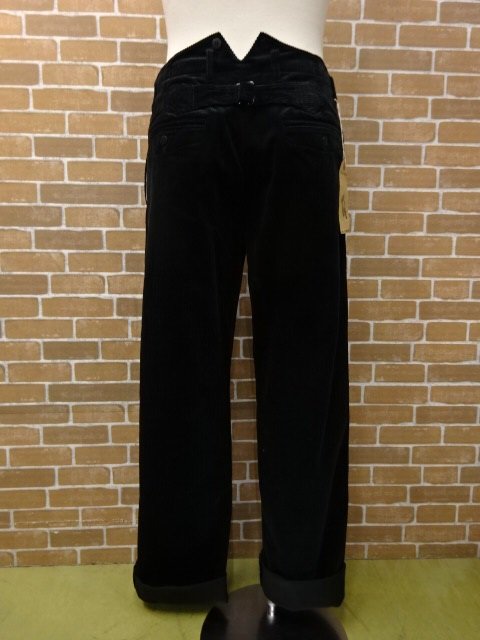 ダッパーズ ClassiL Narrow Trousers Type Hi-Back LOT1365 BLACK - ザ