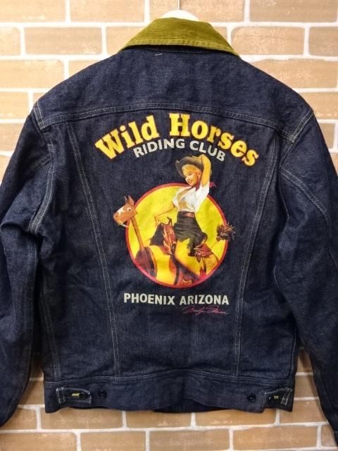 TOYS McCOY デニムジャケット「WILD HORSES」TMJ1930