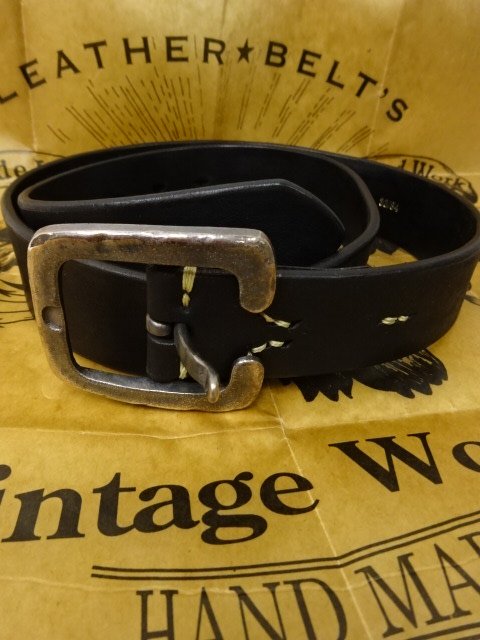 Vintage Works　 Leather Belt　7Hole　DH5536 FLANNEL(BLACK) - ザ ホワイツ ウルフ｜広島県広島市　 アメカジショップ　THE WHITE'S WOLF