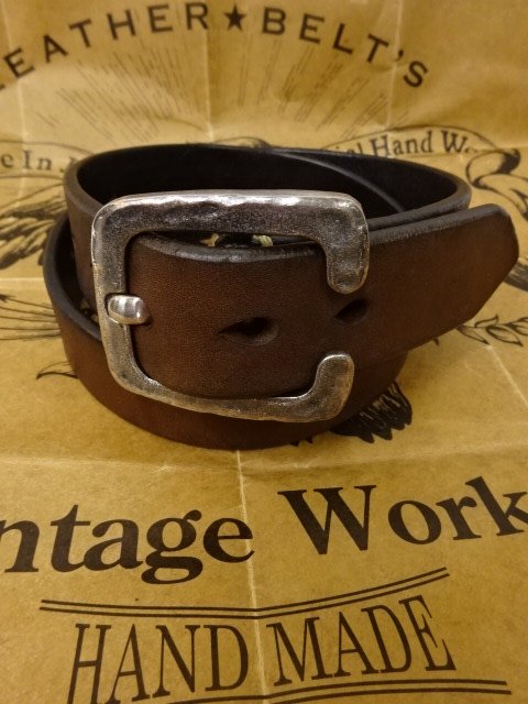 Vintage Works　 Leather Belt　7Hole　DH5536 BRONZE(Brown) - ザ ホワイツ ウルフ｜広島県広島市　 アメカジショップ　THE WHITE'S WOLF