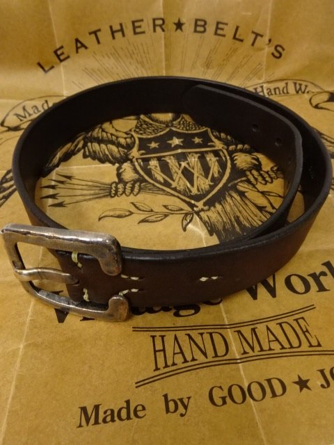 Vintage Works Leather Belt 7Hole DH5536 BRONZE(Brown) - ザ