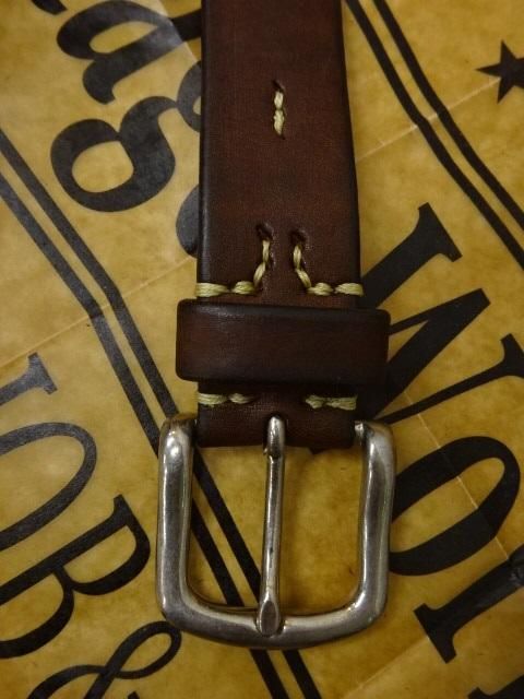 Vintage Works Leather Belt 5Hole(旧)/7Hole(新) DH5702 BRONZE