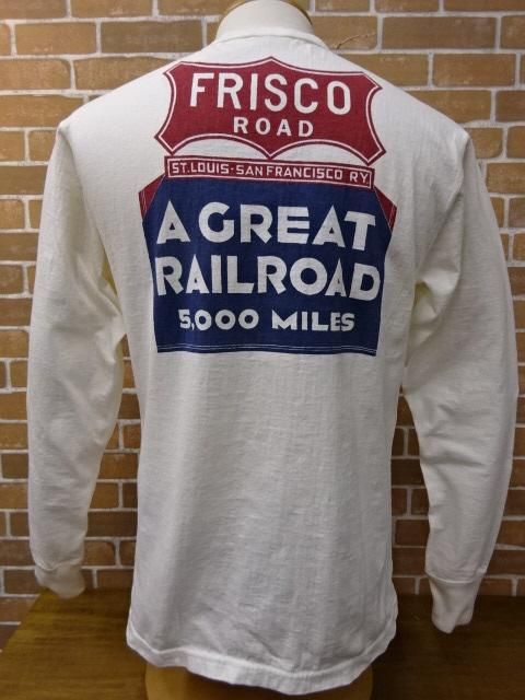 デラックスウエア 長袖tシャツ Frisco Dll 06 ホワイト ザ ホワイツ ウルフ 広島県広島市 アメカジショップ The White S Wolf