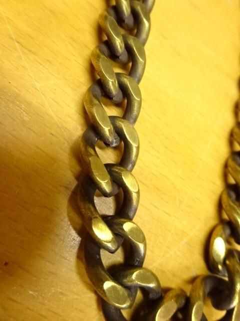 真鍮ウォレットチェーン カスタムパーツ両ナスカン 5CIB - ザ