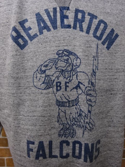 ホワイツビル SWEAT SHIRT W/ PRINT 「BEAVERTON」 WV68816ー113