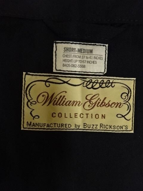 BUZZ RICKSON'S WILLIAM GIBSON COLLECTION Type BLACK COMBAT