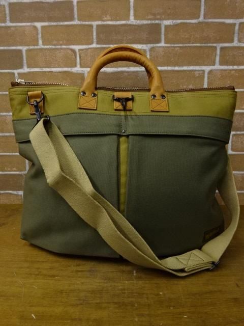 トイズマッコイ HELMET BAG GROSGLAIN KHAKI/OLIVE TMA2024-041 カーキ