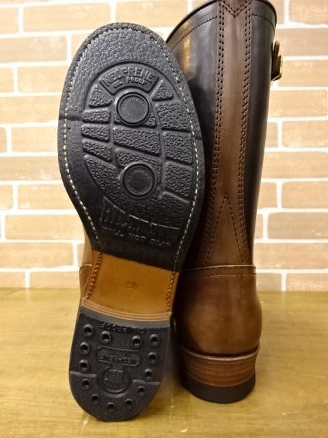 DAPPAR`S 40's Style Engineer Boots LOT1142 BROWN×R.BLACK(茶