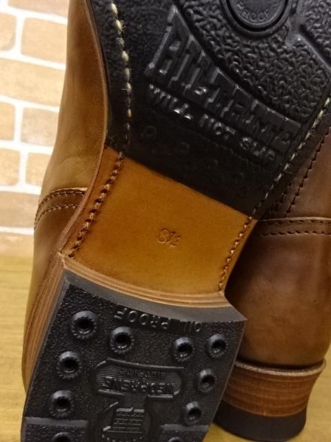 DAPPAR`S 40's Style Engineer Boots LOT1142 BROWN×R.BLACK(茶 DAPPAR`S 40's Style Engineer Boots LOT1142 BROWN×R.BLACK(茶