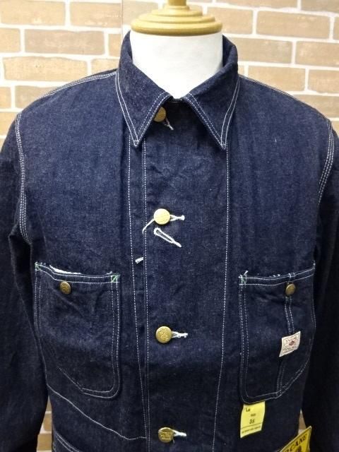 シュガーケーン 11oz. BLUE DENIM WORK COAT SC14371-421 ネイビー