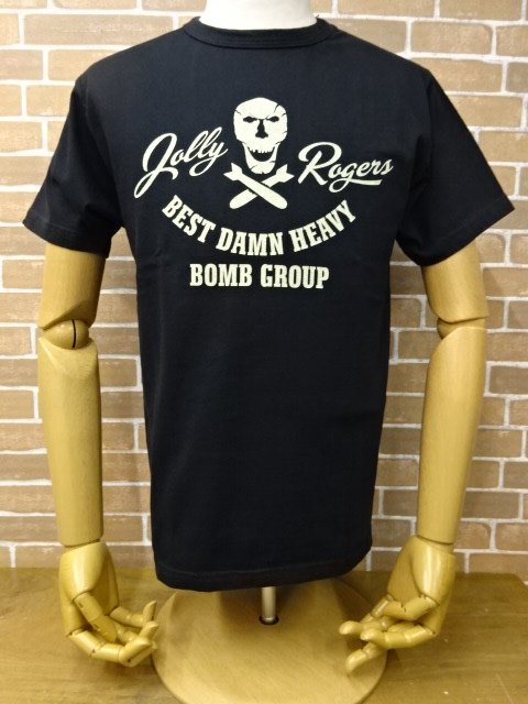 バズリクソン S/S Ｔシャツ　 JOLLY ROGERS BR78907-119 ブラック - ザ ホワイツ ウルフ｜広島県広島市　 アメカジショップ　THE WHITE'S WOLF