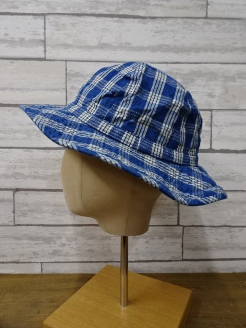 OAHU GARMENT　10oz.　PALAKA CHECK HAT　SS02698-421 A） - ザ ホワイツ ウルフ｜広島県広島市　 アメカジショップ　THE WHITE'S WOLF