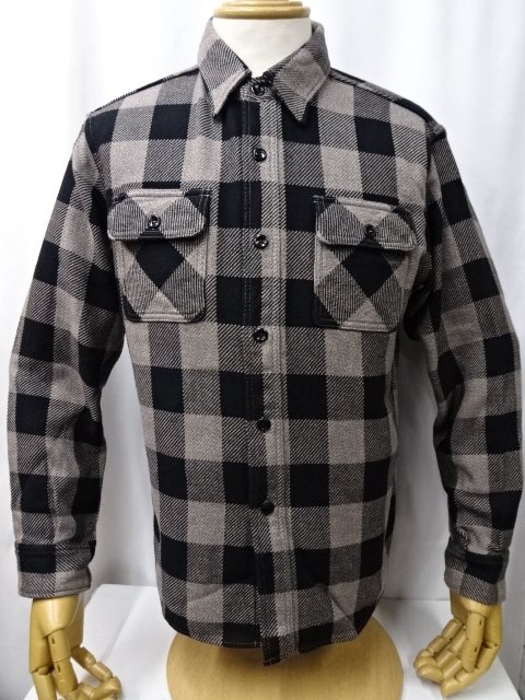 デラックスウエア 50s BUFFALO CHECK NEL HV-00 グレーXブラック - ザ 