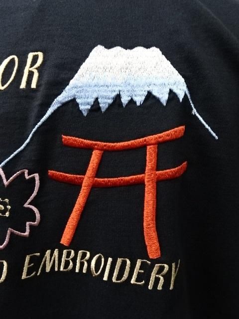 テーラー東洋 SUKA T-SHIRT EMBROIDERD 