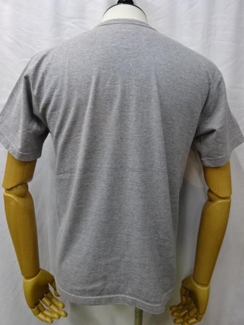 wafu 混紡ロングTシャツ グレー