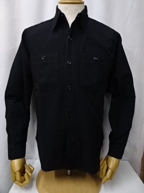 バズリクソンズ WILLIAM GIBSON COLLECTION BLACK CHAMBRAY WORK SHIRTS BR29143-01  BLACK - ザ ホワイツ ウルフ｜広島県広島市　アメカジショップ　THE WHITE'S WOLF