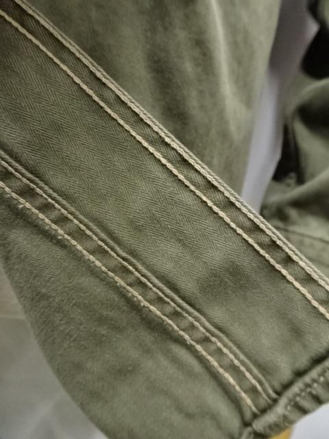 バズリクソンズ ヘリンボーン ワークシャツ (LONG SLEEVE