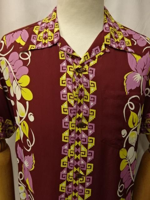 HONOLUA アロハシャツ 古着 HONOLUA SURF CO 総柄 魚柄 ボックスシャツ ハワイアン