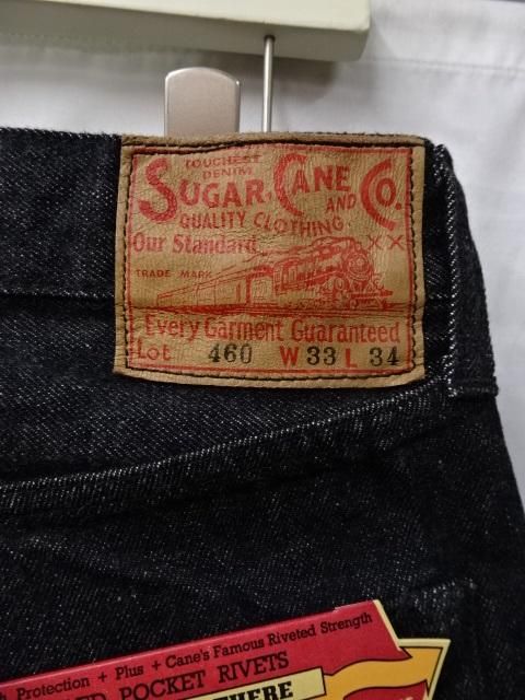 シュガーケーン デニムパンツ 14.25oz. BLACK DENIM 1947 MODEL シュガーケーン デニムパンツ 14.25oz. BLACK DENIM 1947 MODEL