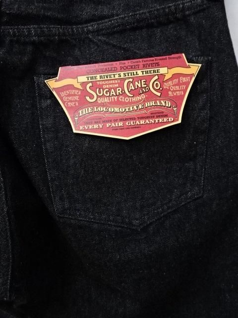 シュガーケーン デニムパンツ 14.25oz. BLACK DENIM 1947 MODEL シュガーケーン デニムパンツ 14.25oz. BLACK DENIM 1947 MODEL