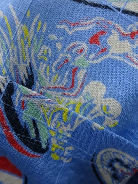 サンサーフ COTTON × LINEN OPEN SHIRT “SURFBOARDS” SS39284