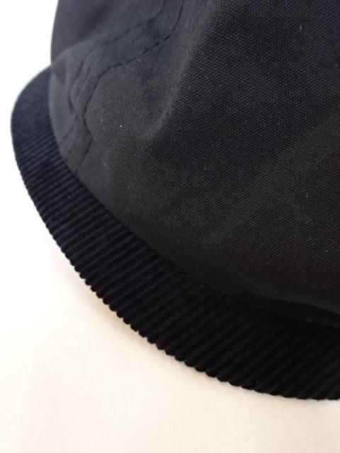 Mr.FATMAN Waxed Cotton Casquette 5233007-24AUT 000 BLACK