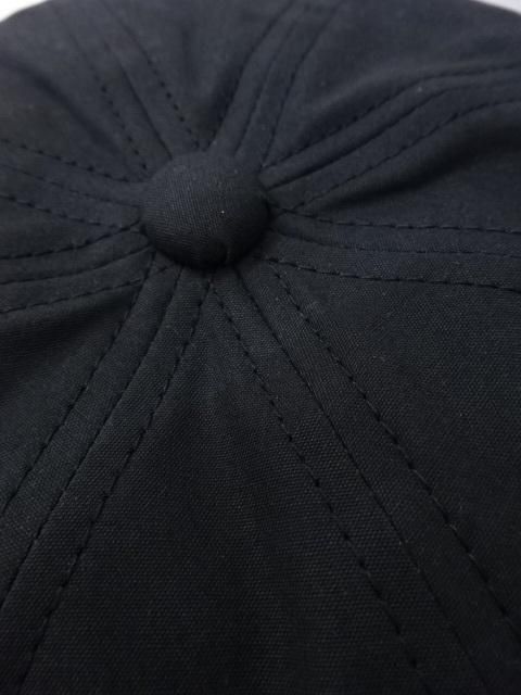Mr.FATMAN Waxed Cotton Casquette 5233007-24AUT 000 BLACK