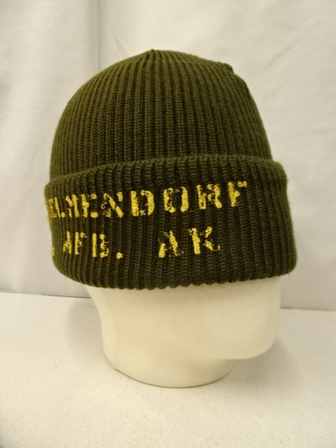 バズリクソンズ　A-4 MACHANIC CAP STENCIL　BR02824-149　OLIVE - ザ ホワイツ ウルフ｜広島県広島市　 アメカジショップ　THE WHITE'S WOLF