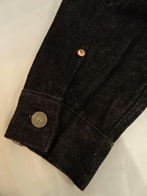 シュガーケーン 14.25oz. BLACK DENIM JACKET 1953 MODEL