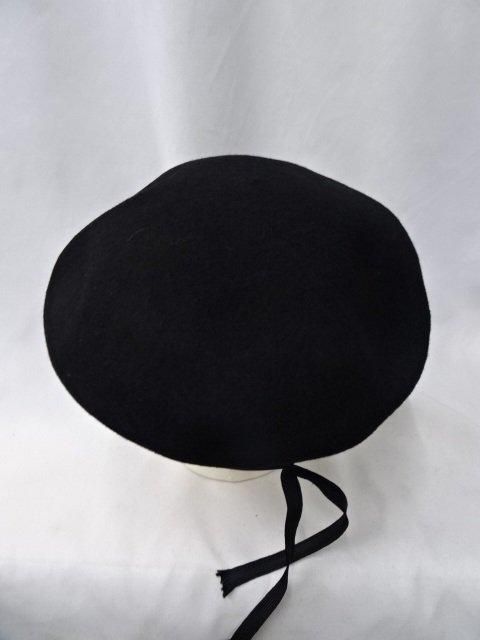 Mr.FATMAN VINCENT BASQUE BERET（ベレー帽） 5243006 BLACK