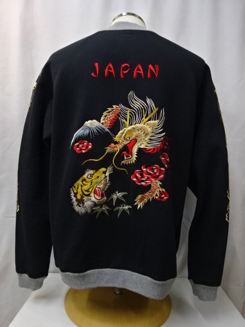 テーラー東洋 SUKA ZIP SWEAT EMBROIDERED 