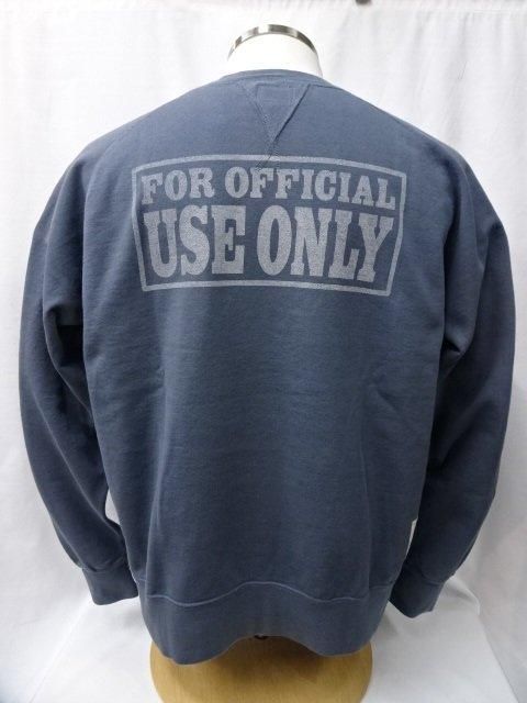 トイズマッコイ McHILL SPORTS WEAR GARMENT DYEING SWEAT SHIRT