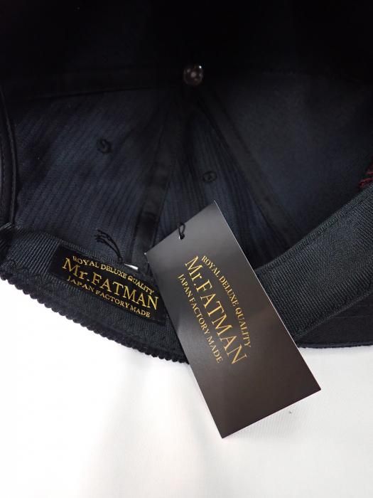 Mr.FATMAN KAISER TRUCKER CAP 5243012 BLACK トラッカー