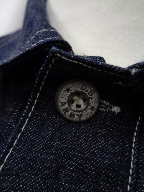 バズリクソンズ U.S. ARMY DENIM PULLOVER JACKET BR15301-421