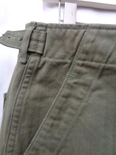 ジェラード CM47 HBT(ヘリンボーン) Baker Pants CT03347 Olive