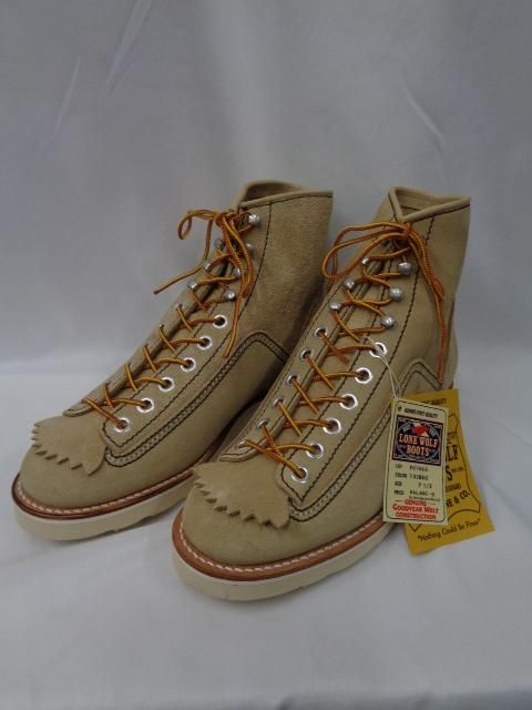 ロンウルフ ブーツ LONE WOLF BOOTS WAFFLE SOLE 