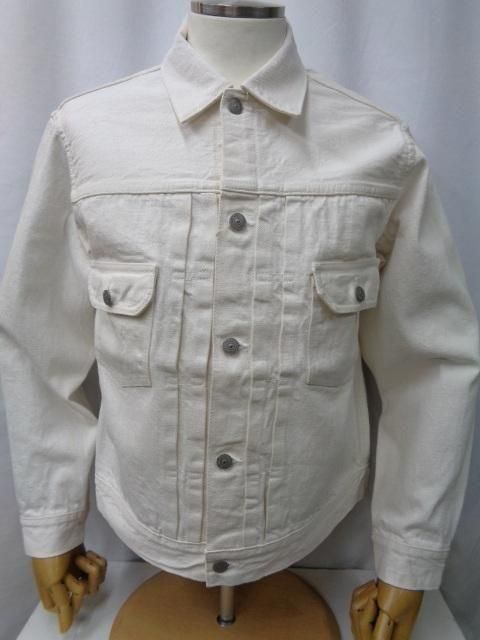 シュガーケーン 13oz. HWITE DENIM JACKET 1953 MODEL SC15720
