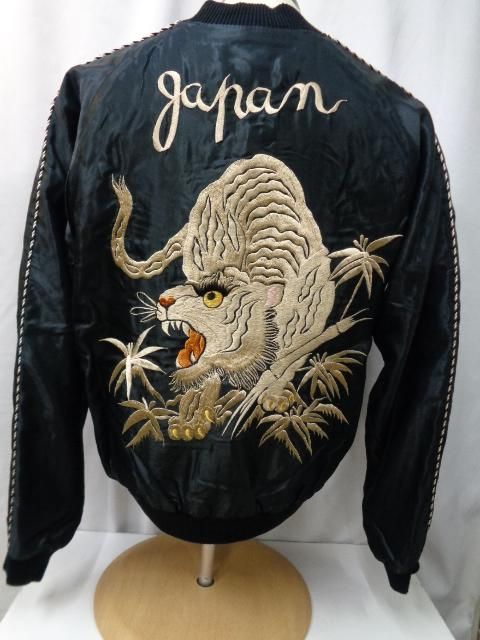 BAYCANT 美品 日本限定ワシ スカジャン vintage unisex テーラー東洋 スカジャン ”WHITE TIGER” × ”GOLD DRAGON