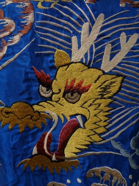 テーラー東洋 スカジャン ”WHITE TIGER” × ”GOLD DRAGON