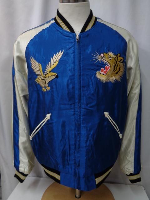 テーラー東洋 スカジャン ”WHITE TIGER” × ”GOLD DRAGON