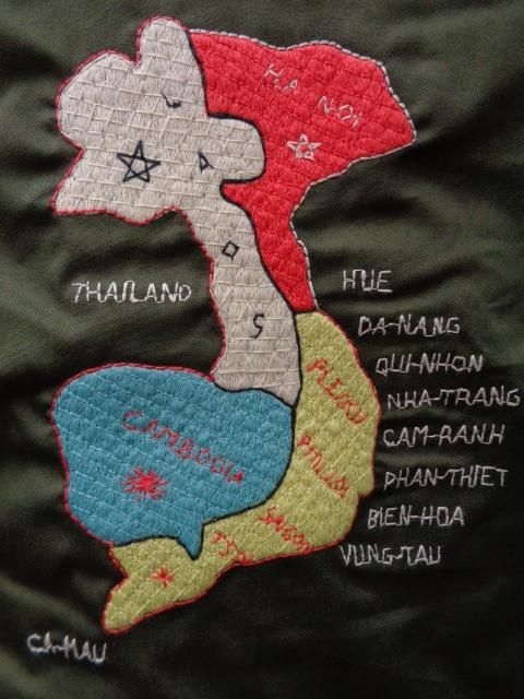 テーラー東洋 リバーシブルベトジャン ”ベトナムマップ