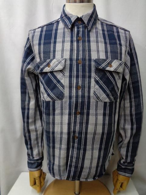 ジェラード ネルシャツ ショート丈 JP12106 プルーン - ザ ホワイツ