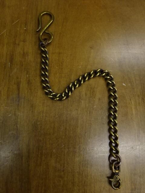 真鍮ウォレットチェーン ウルフ4号ーIB - ザ ホワイツ ウルフ｜広島県