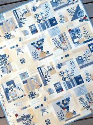 hisago様ご確認✝️SCRAP QUILT FREE RAG✝️ 25010-70 パネルファブリック ブルー - クリブキルトオンライン