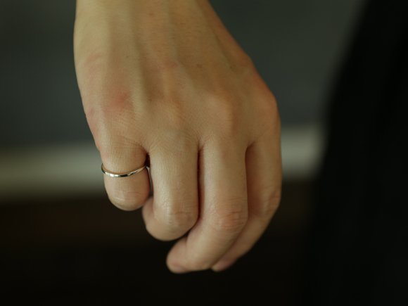 _ DAN TOMIMATSU　/　Rubber Band Ring　/　 silver 925