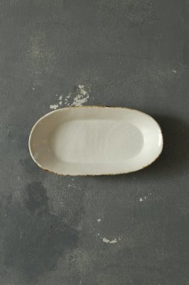 ¿¼   Mitsufumi Kitamura |  02  Oval shallow bowl L