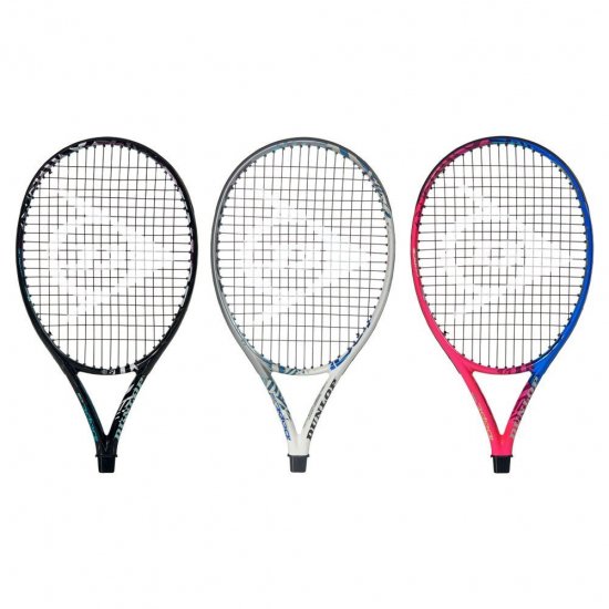 Dunlop IDapt 105 ダンロップ アイダプト105 27インチ Blue/Pink - テニス商品専門店「ファインコム」　 テニスラケット・テニスガットが常に激安・安値、当店でしか手に入らない日本未発売・入手困難モデルも多数取り揃え