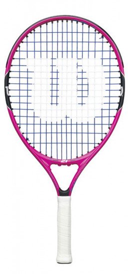 Wilson Burn Pink 21 Junior ウィルソン バーン ピンク 21インチ ジュニア - テニス商品専門店「ファインコム」　 テニスラケット・テニスガットが常に激安・安値、当店でしか手に入らない日本未発売・入手困難モデルも多数取り揃え