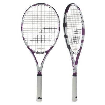 Babolat Drive Lite White/Purple バボラ ドライブ ライト ホワイト/パープル 2016年モデル -  テニス商品専門店「ファインコム」　テニスラケット・テニスガットが常に激安・安値、当店でしか手に入らない日本未発売・入手困難モデルも多数取り揃え